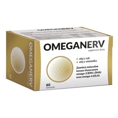Solinea, Омеганерв, 60 капсул
Solinea, Омеганерв, 60 капсул