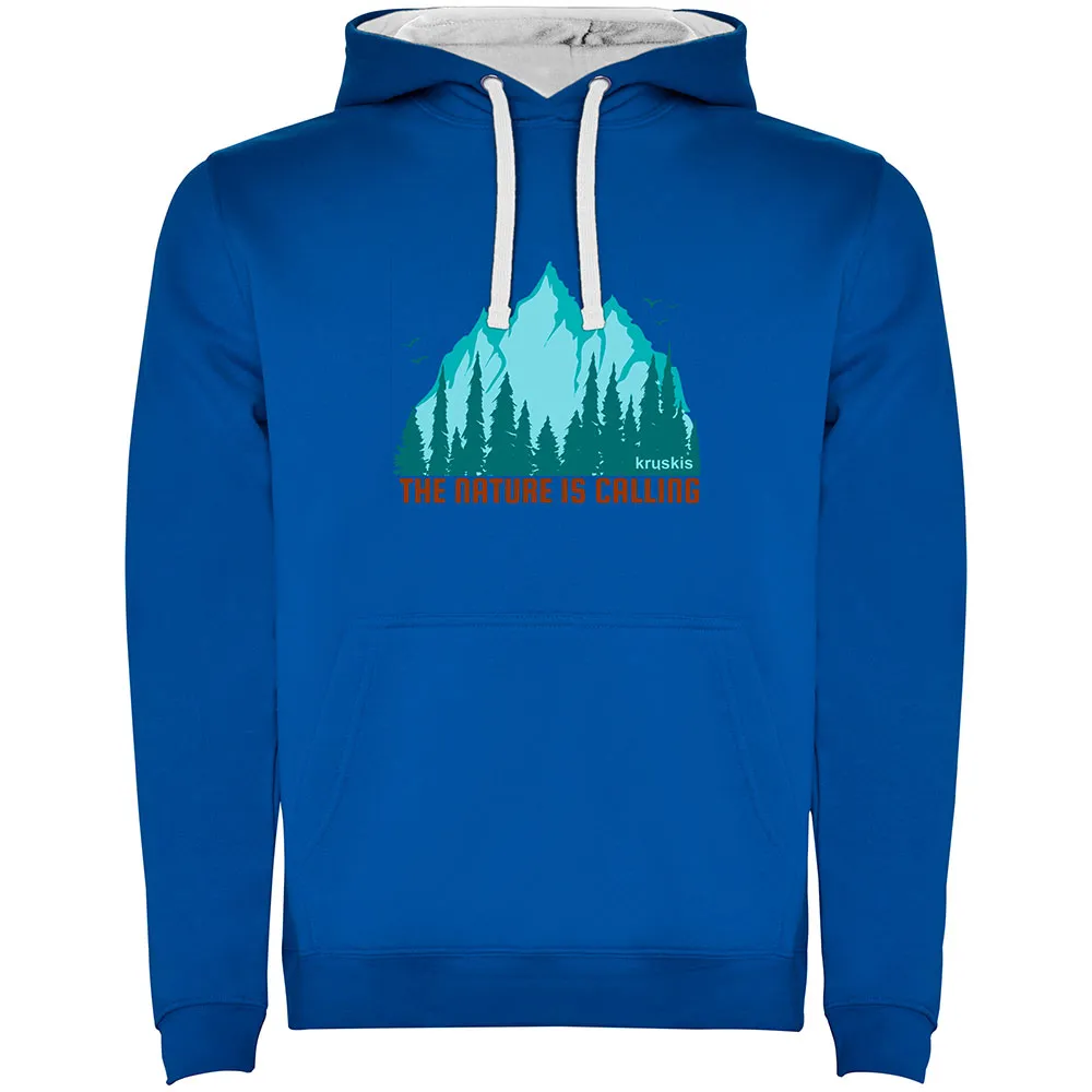 Худи Kruskis The Nature Is Calling, синий 
Худи Kruskis The Nature Is Calling, синий
