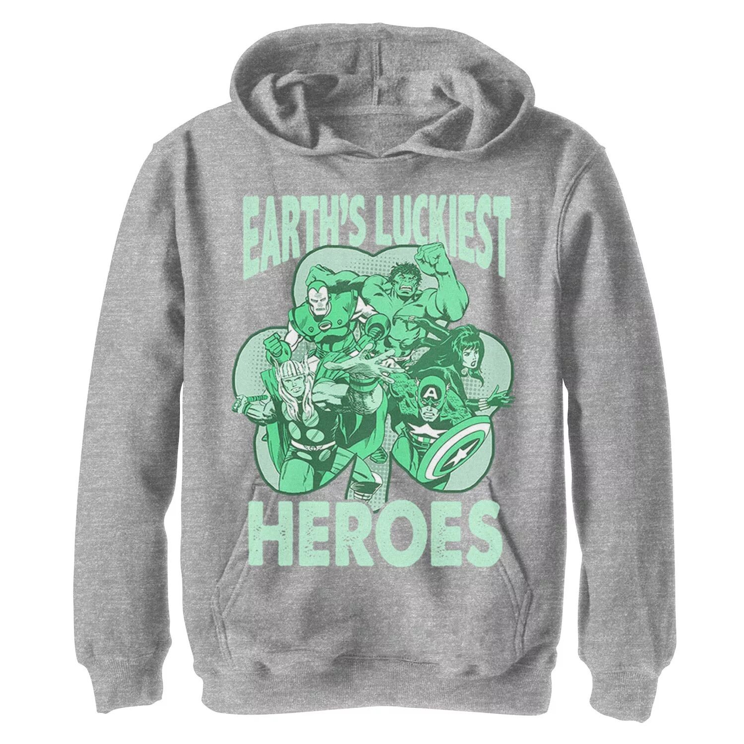 Флисовая толстовка с рисунком «Самые удачливые герои Земли» Marvel St. Patty's Earth для мальчиков 8–20 лет Marvel
Флисовая толстовка с рисунком «Самые удачливые герои Земли» Marvel St. Patty's Earth для мальчиков 8–20 лет Marvel