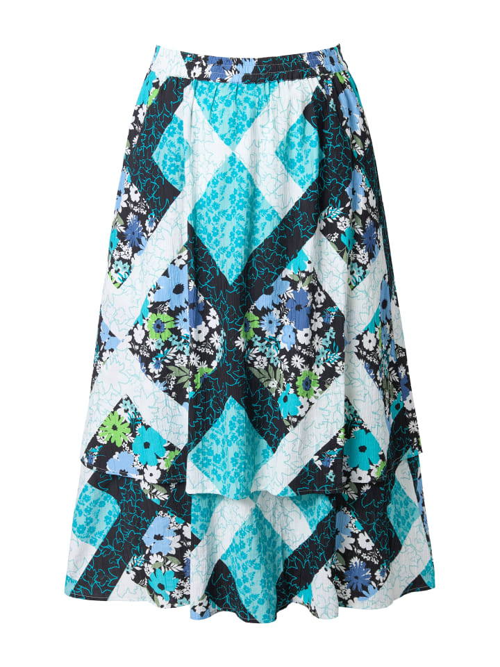 Юбка длиной до колена Ulla Popken, цвет blautürkis
Юбка длиной до колена Ulla Popken, цвет blautürkis