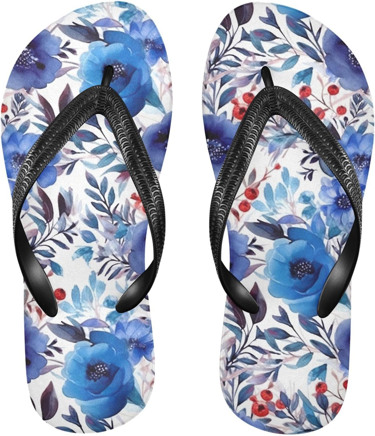 Сандалии-шлепанцы с сине-фиолетовыми цветами для пляжа и душа, резиновые нескользящие летние тапочки для ходьбы, обувь для женщин и мужчин Sinestour
Сандалии-шлепанцы с сине-фиолетовыми цветами для пляжа и душа, резиновые нескользящие летние тапочки для ходьбы, обувь для женщин и мужчин Sinestour