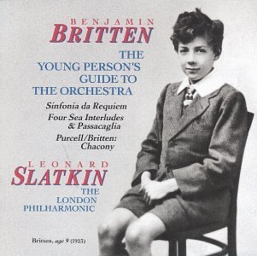 CD диск Britten / Rpo / London Phil Orch / Slatkin: Young Person's
CD диск Britten / Rpo / London Phil Orch / Slatkin: Young Person's