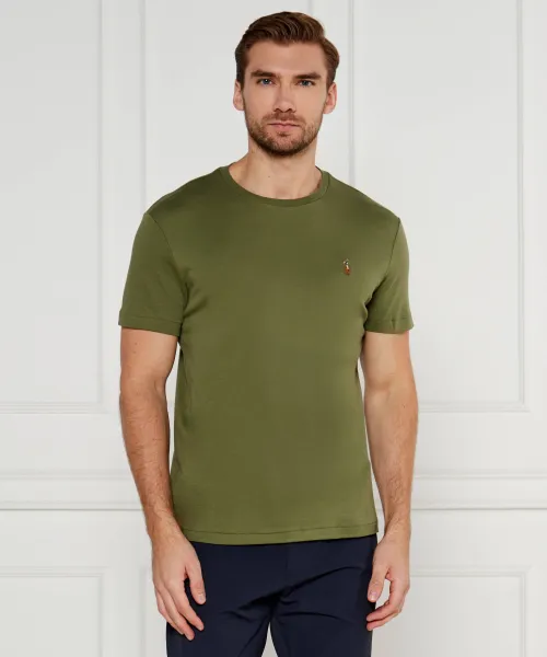 Футболка Пима Slim fit Polo Ralph Lauren, зеленый
Футболка Пима Slim fit Polo Ralph Lauren, зеленый