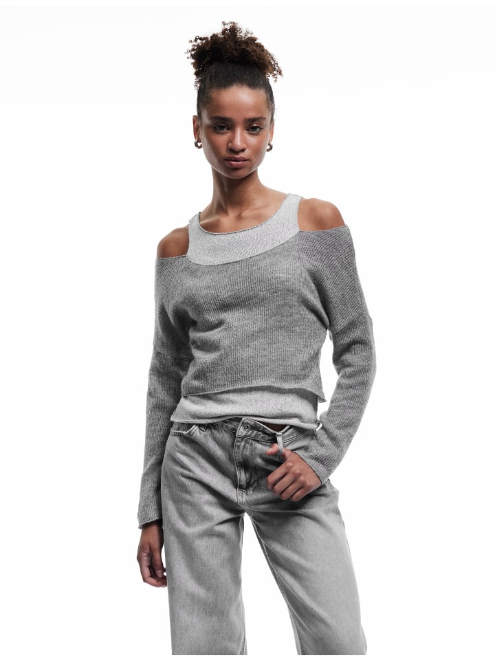 KOTON Лонгслив с длинными рукавами серого цвета
KOTON Лонгслив с длинными рукавами серого цвета