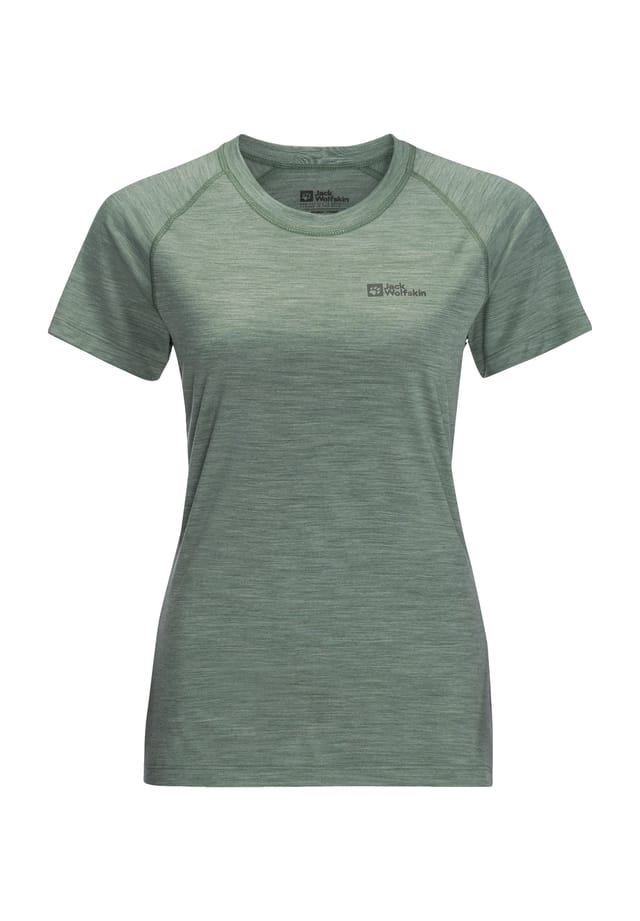 Функциональная рубашка с круглым вырезом Jack Wolfskin, зеленый
Функциональная рубашка с круглым вырезом Jack Wolfskin, зеленый