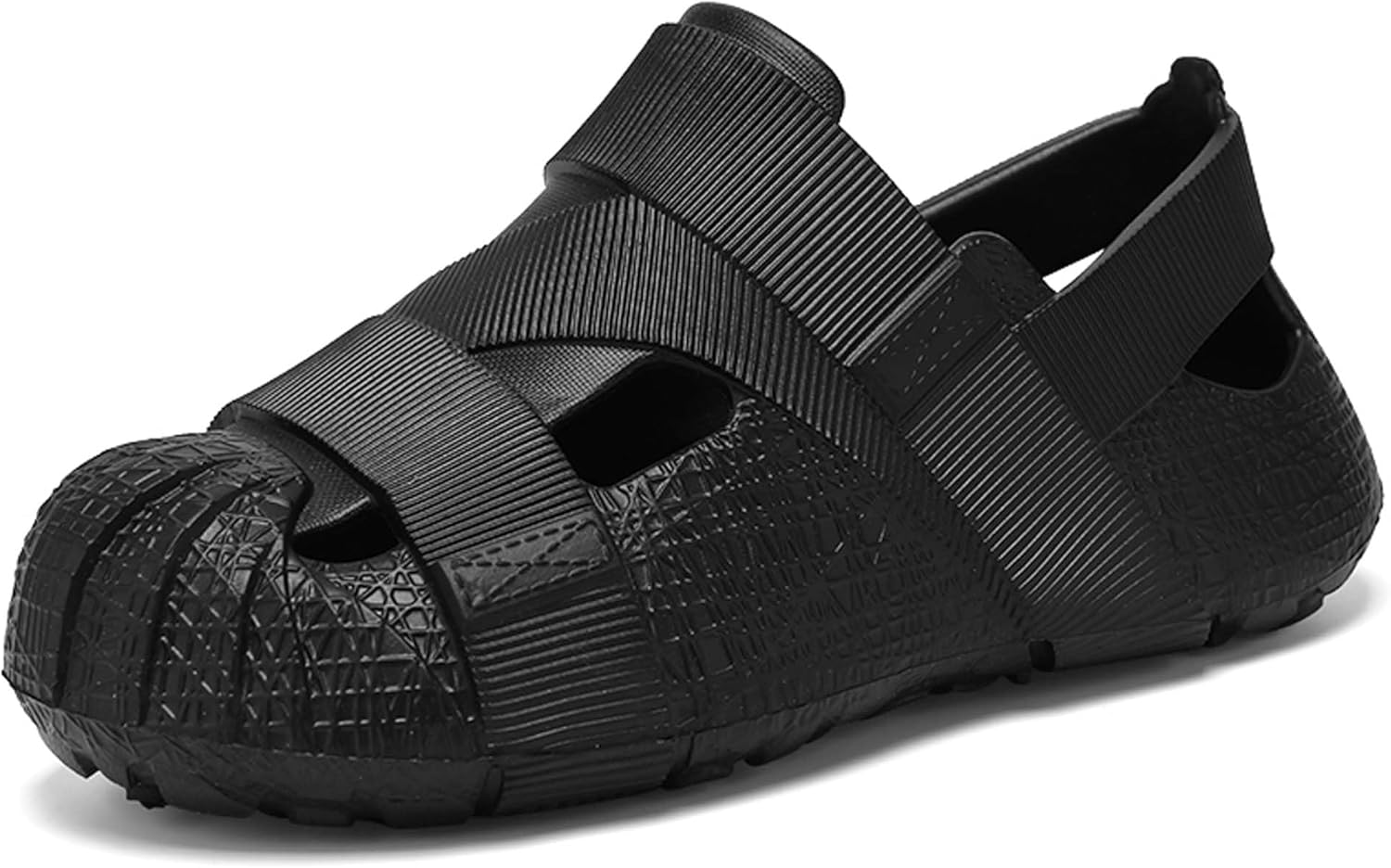 Мужские и женские летние повседневные сандалии, удобные с толстой подошвой, садовая обувь, легкие, дышащие, из EVA, быстро сохнущие пляжные сандалии-тапочки, нескользящие с плоской подошвой, для водных видов спорта Generic, черный
Мужские и женские летние повседневные сандалии, удобные с толстой подошвой, садовая обувь, легкие, дышащие, из EVA, быстро сохнущие пляжные сандалии-тапочки, нескользящие с плоской подошвой, для водных видов спорта Generic, черный