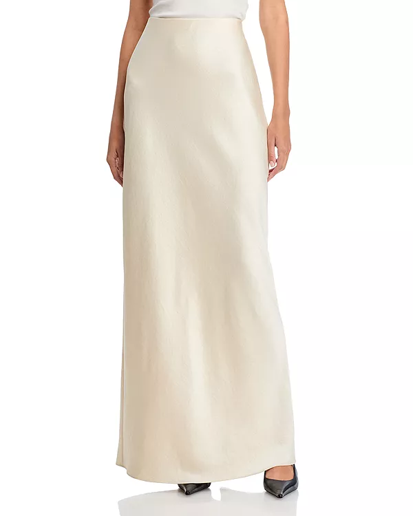 Свободная юбка, скроенная по косой Vince, белый
Свободная юбка, скроенная по косой Vince, белый