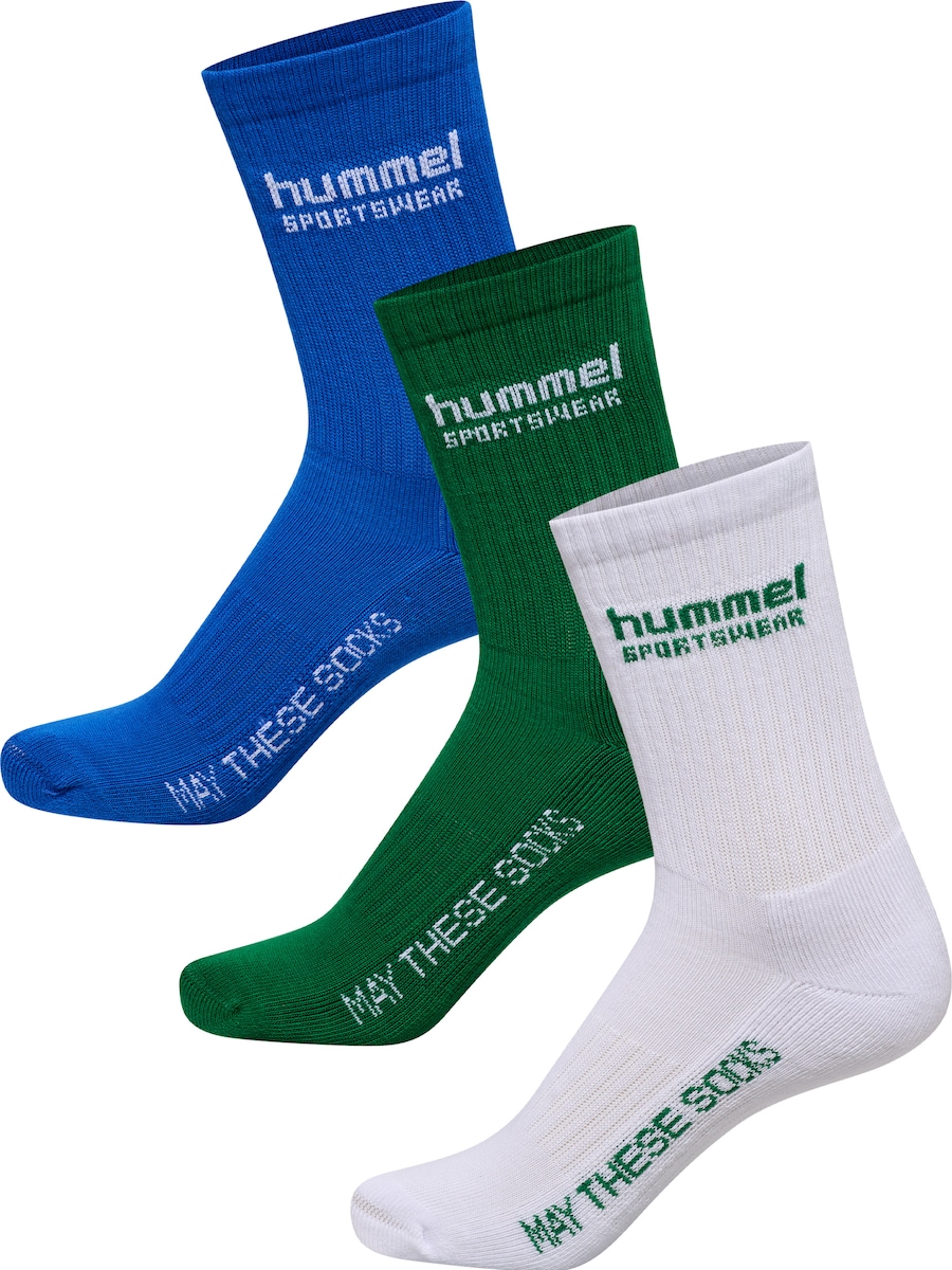Спортивные носки Hummel, синий/зеленый/белый
Спортивные носки Hummel, синий/зеленый/белый