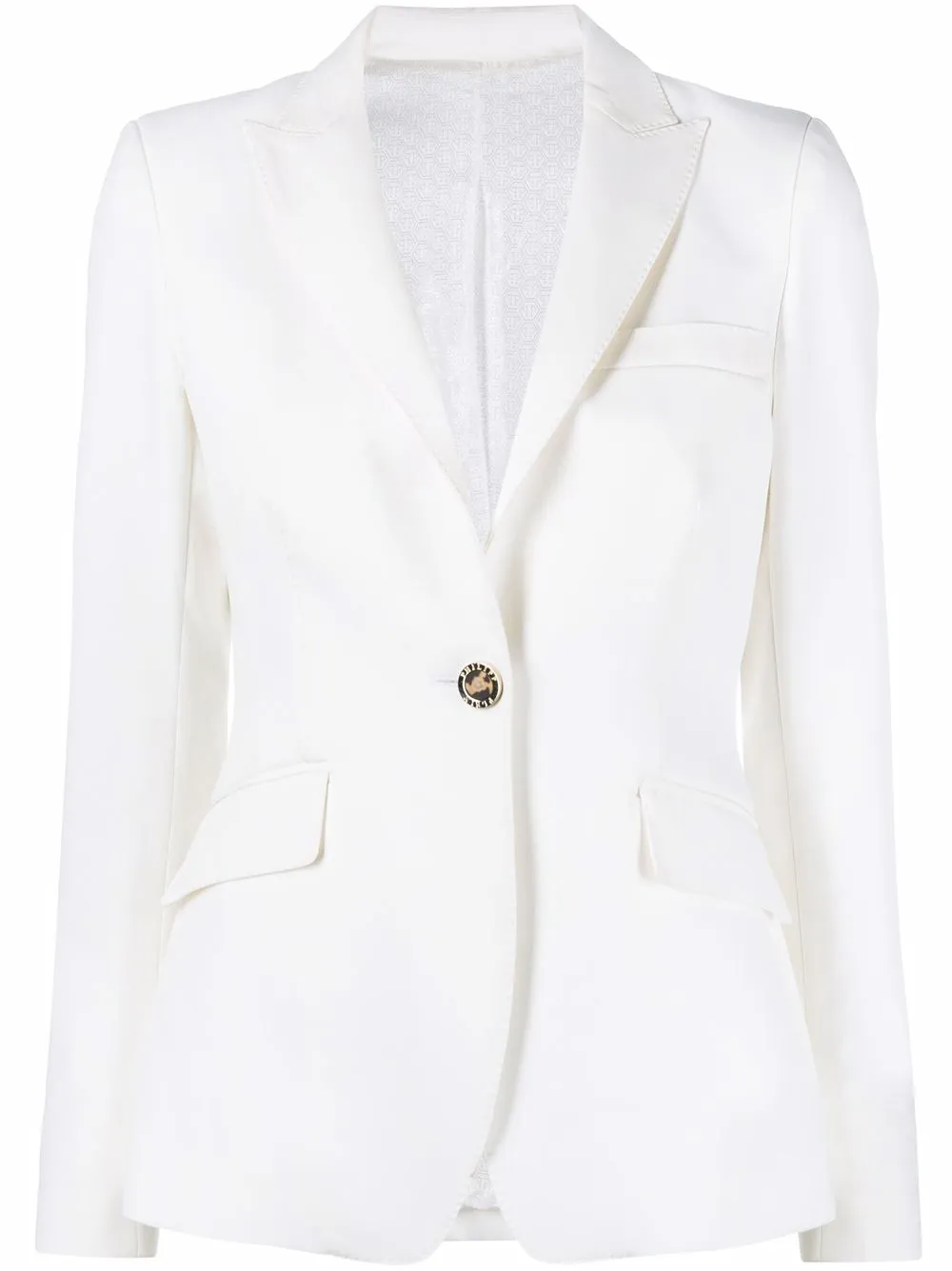 Декорированный пиджак Cady Philipp Plein, белый
Декорированный пиджак Cady Philipp Plein, белый