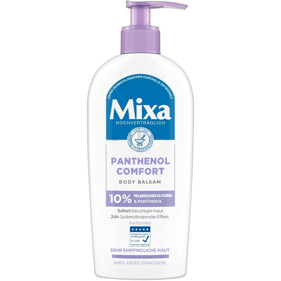 Лосьон для тела panthenol comfort balsam Mixa, объем 250 мл
Лосьон для тела panthenol comfort balsam Mixa, объем 250 мл