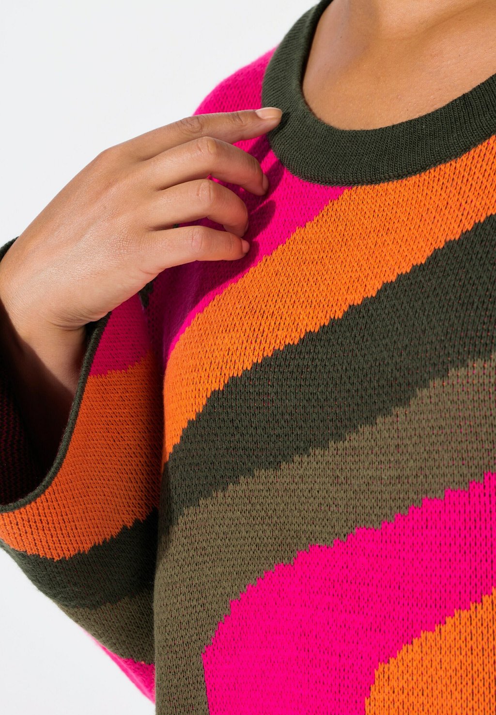 Джемпер TROMPETENÄRMEL Angel of Style, зеленый 
Джемпер TROMPETENÄRMEL Angel of Style, зеленый