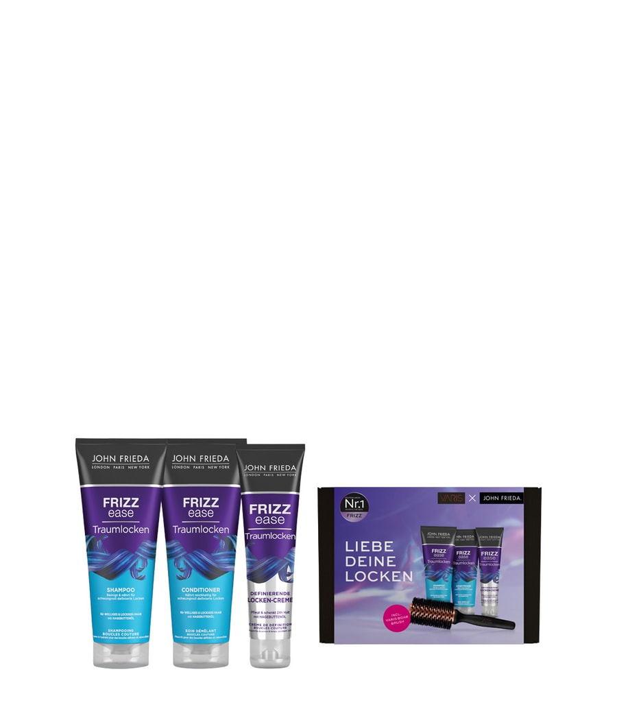 Набор для ухода за волосами JOHN FRIEDA Varis Box - Frizz Ease Traumlocken Vorteilsset, 1 шт.
Набор для ухода за волосами JOHN FRIEDA Varis Box - Frizz Ease Traumlocken Vorteilsset, 1 шт.