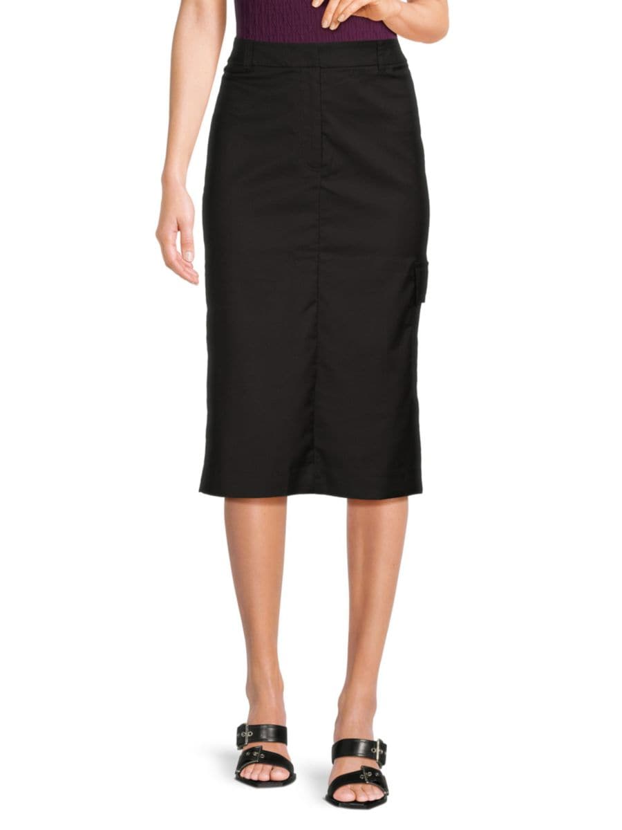 Юбка миди-карго Saks Fifth Avenue, черный
Юбка миди-карго Saks Fifth Avenue, черный