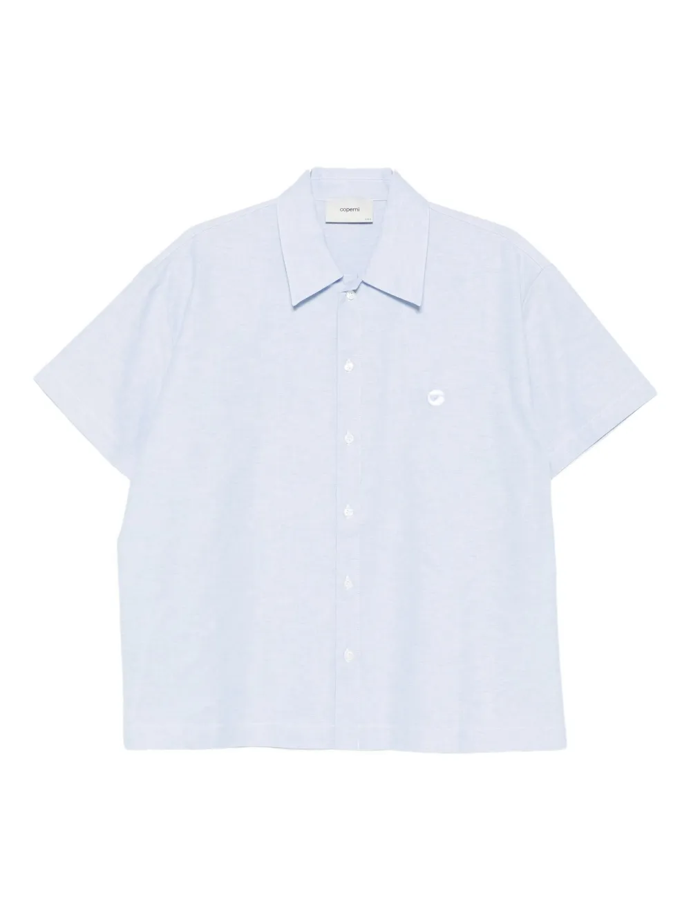 Рубашка с короткими рукавами и вышитым логотипом COPERNI, синий
Рубашка с короткими рукавами и вышитым логотипом COPERNI, синий