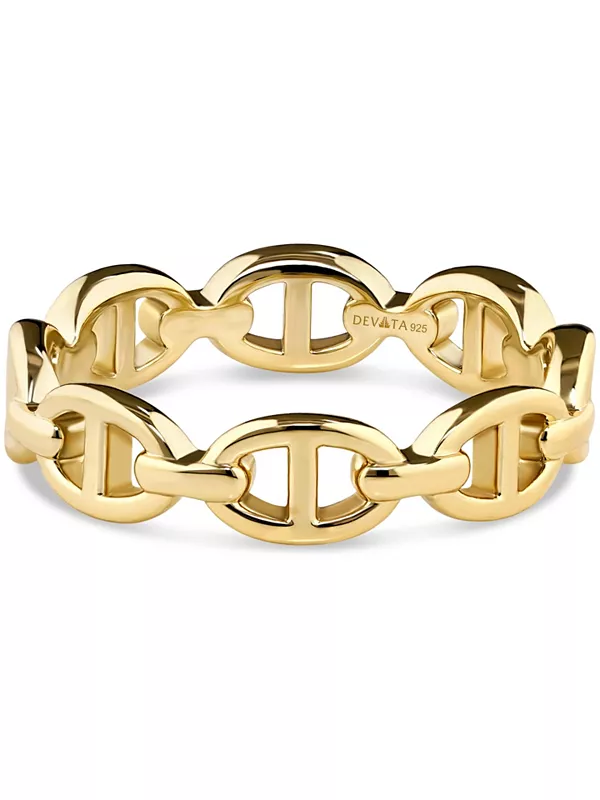 Кольцо Mariner Link из позолоченного серебра 925 пробы, размер 7 Devata, gold
Кольцо Mariner Link из позолоченного серебра 925 пробы, размер 7 Devata, gold