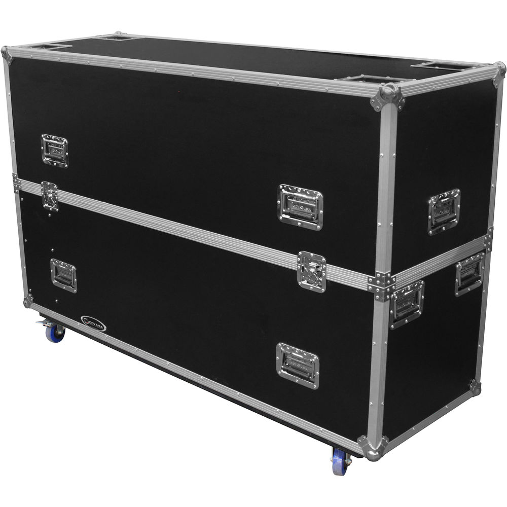 Odyssey Flight Zone Wheeled Case for Two 60 to 65" FZ2FSM65W
Odyssey Flight Zone Wheeled Case for Two 60 to 65" FZ2FSM65W