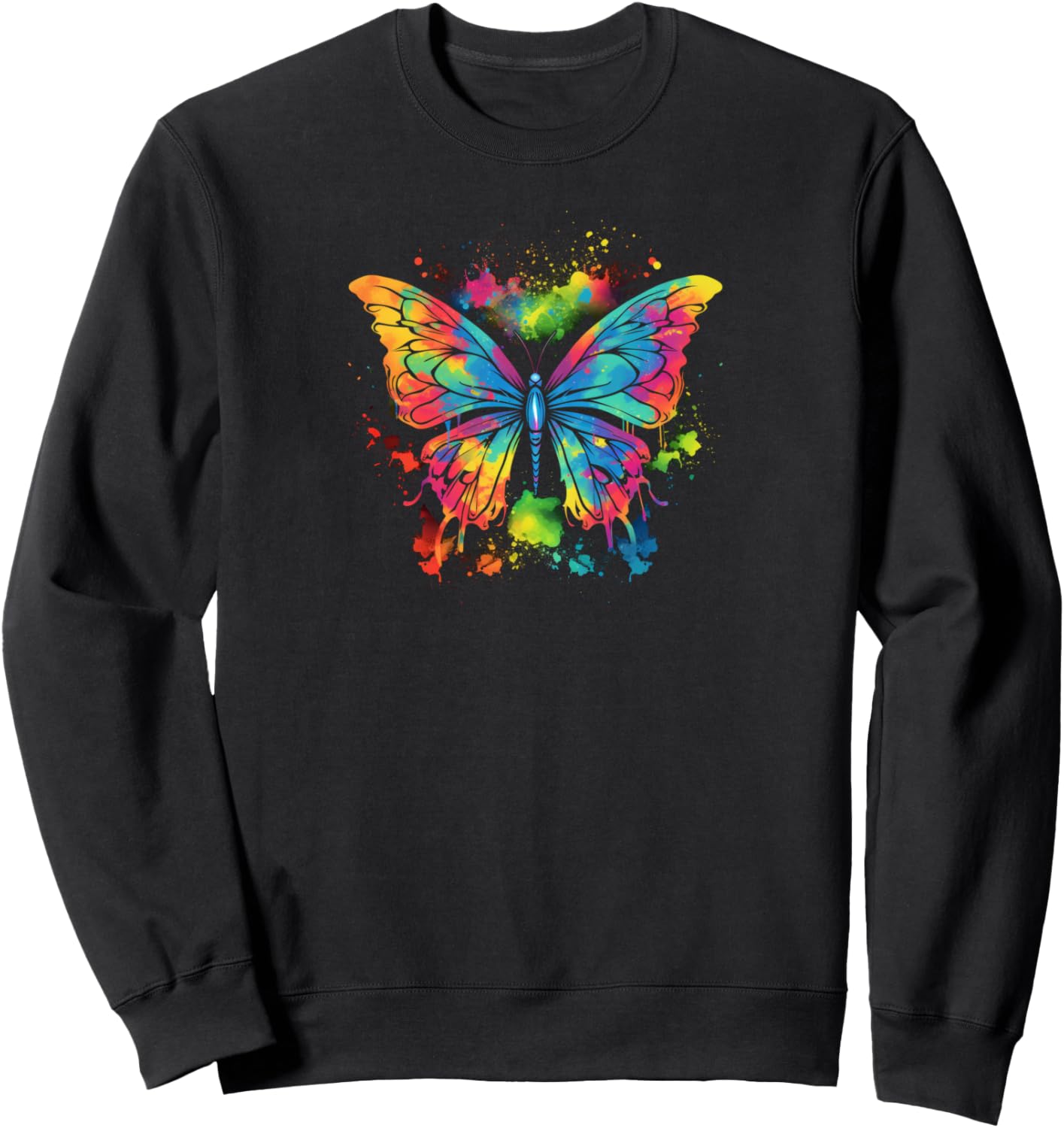 Толстовка с рисунком бабочки Butterfly Apparel, черный
Толстовка с рисунком бабочки Butterfly Apparel, черный