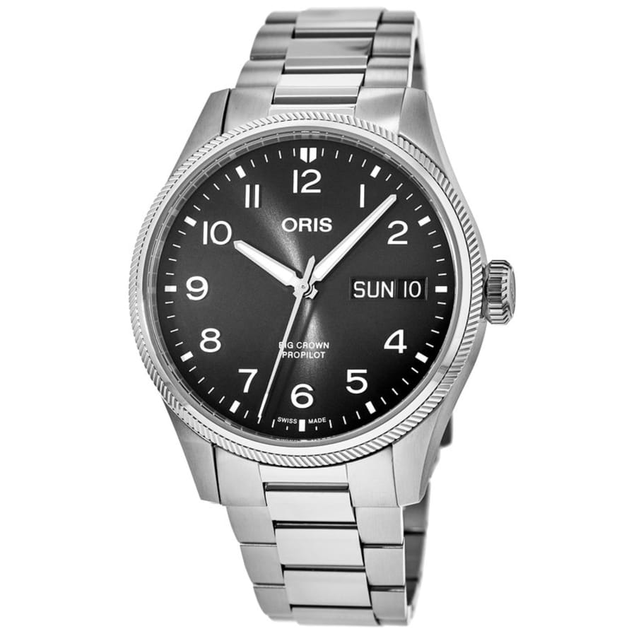 Oris Big Crown ProPilot Big Day Date Серый циферблат Стальные мужские часы 01 752 7760 4063-07 8 22 08P
Oris Big Crown ProPilot Big Day Date Серый циферблат Стальные мужские часы 01 752 7760 4063-07 8 22 08P