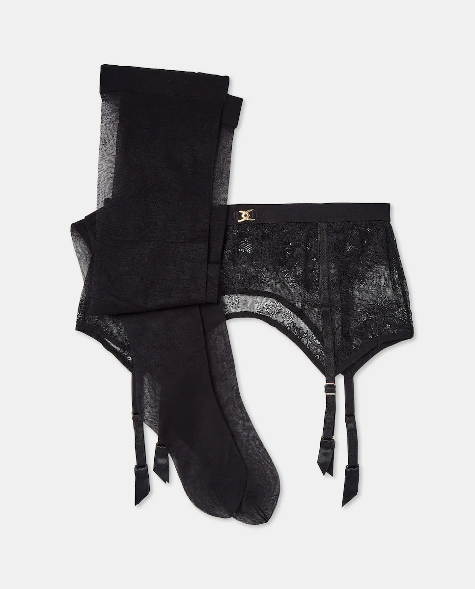 Полупрозрачные женские чулки Philippe Matignon, черный
Полупрозрачные женские чулки Philippe Matignon, черный