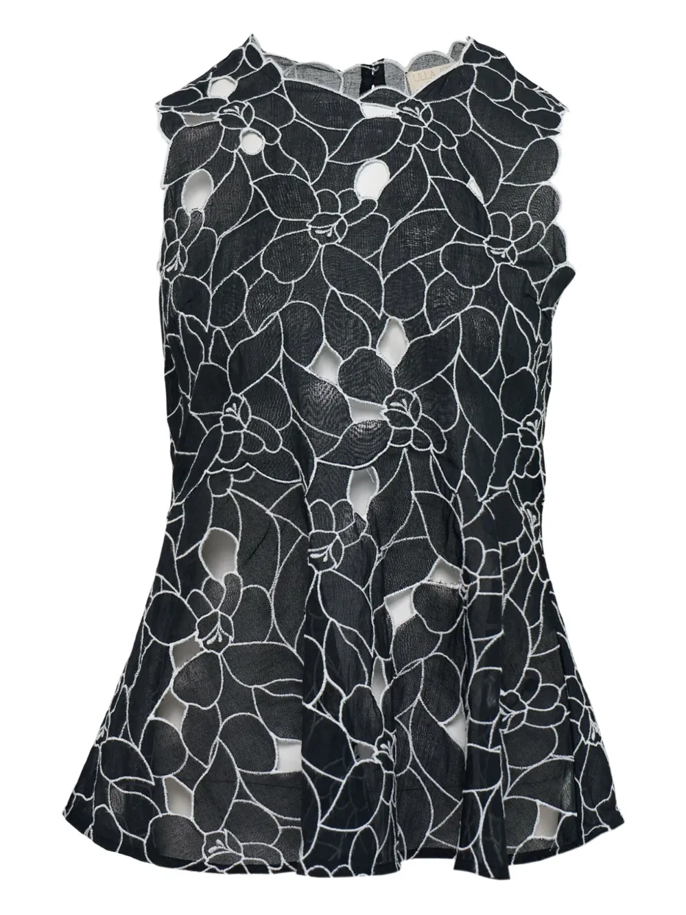 Майка с вырезами и цветочным принтом Ulla Johnson, белый
Майка с вырезами и цветочным принтом Ulla Johnson, белый