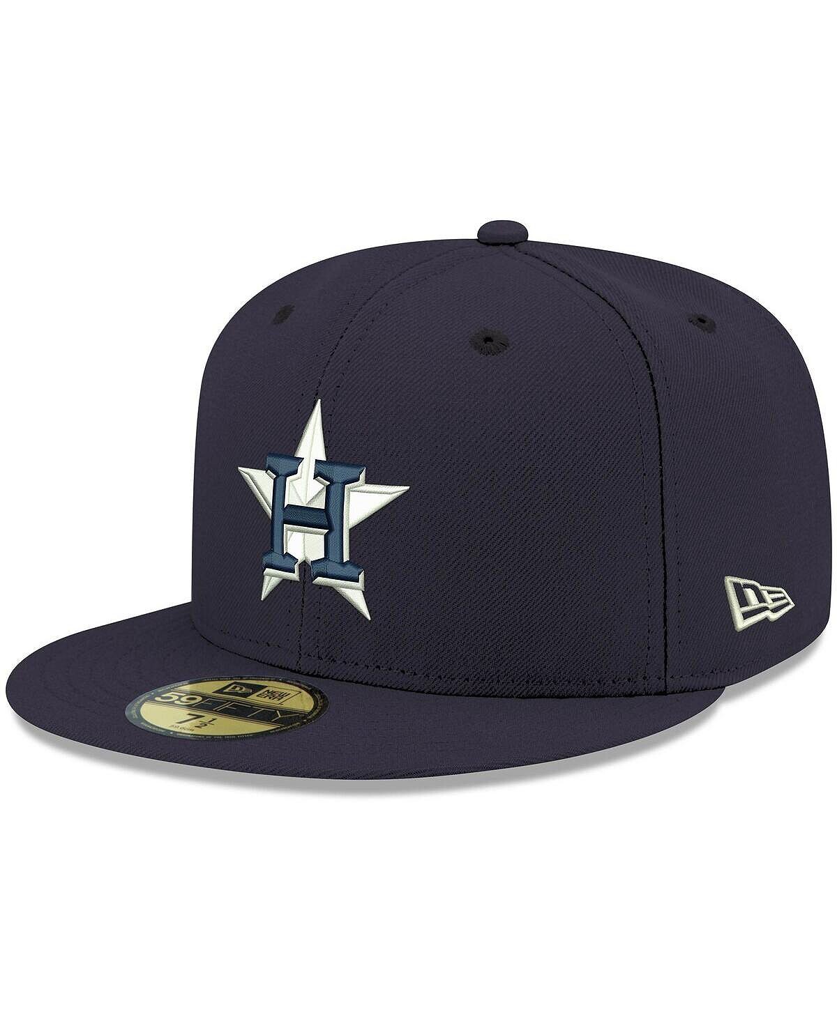 Мужская темно-синяя приталенная шляпа Houston Astros Logo White 59FIFTY New Era
Мужская темно-синяя приталенная шляпа Houston Astros Logo White 59FIFTY New Era