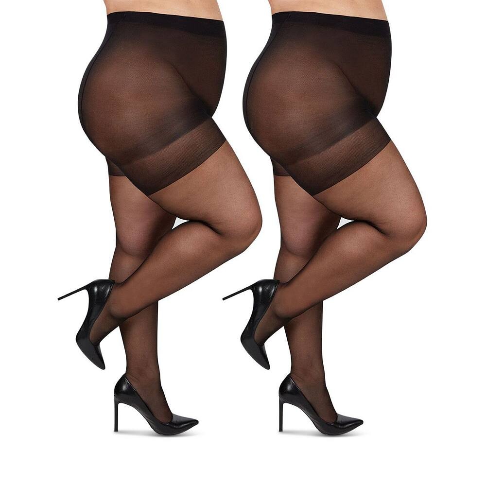 2 пары пышных шелковистых прозрачных колготок Ct MeMoi, цвет Jet Black
2 пары пышных шелковистых прозрачных колготок Ct MeMoi, цвет Jet Black