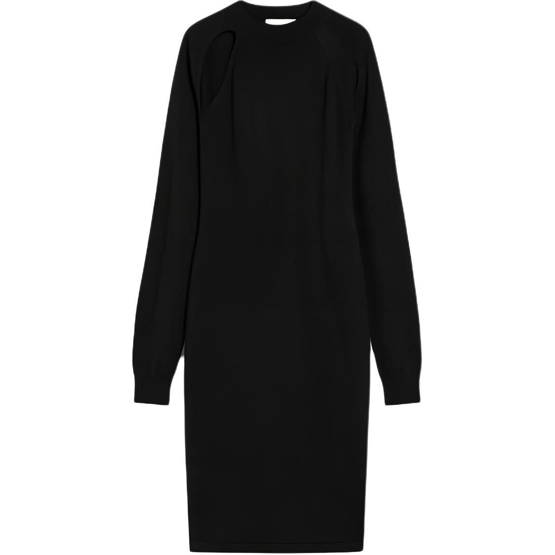 Платье с вырезом SportMax, черный
Платье с вырезом SportMax, черный