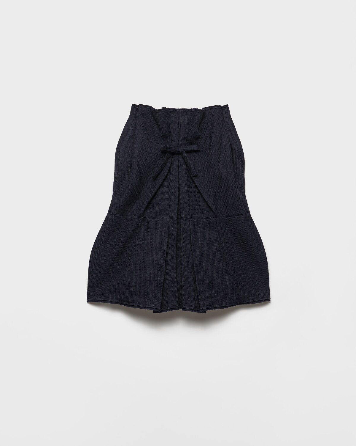 Шерстяная миди-юбка с узором «елочка» Prada, синий
Шерстяная миди-юбка с узором «елочка» Prada, синий