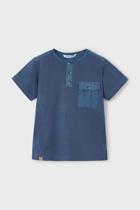 Детская хлопковая футболка Mayoral, темно-синий
Детская хлопковая футболка Mayoral, темно-синий