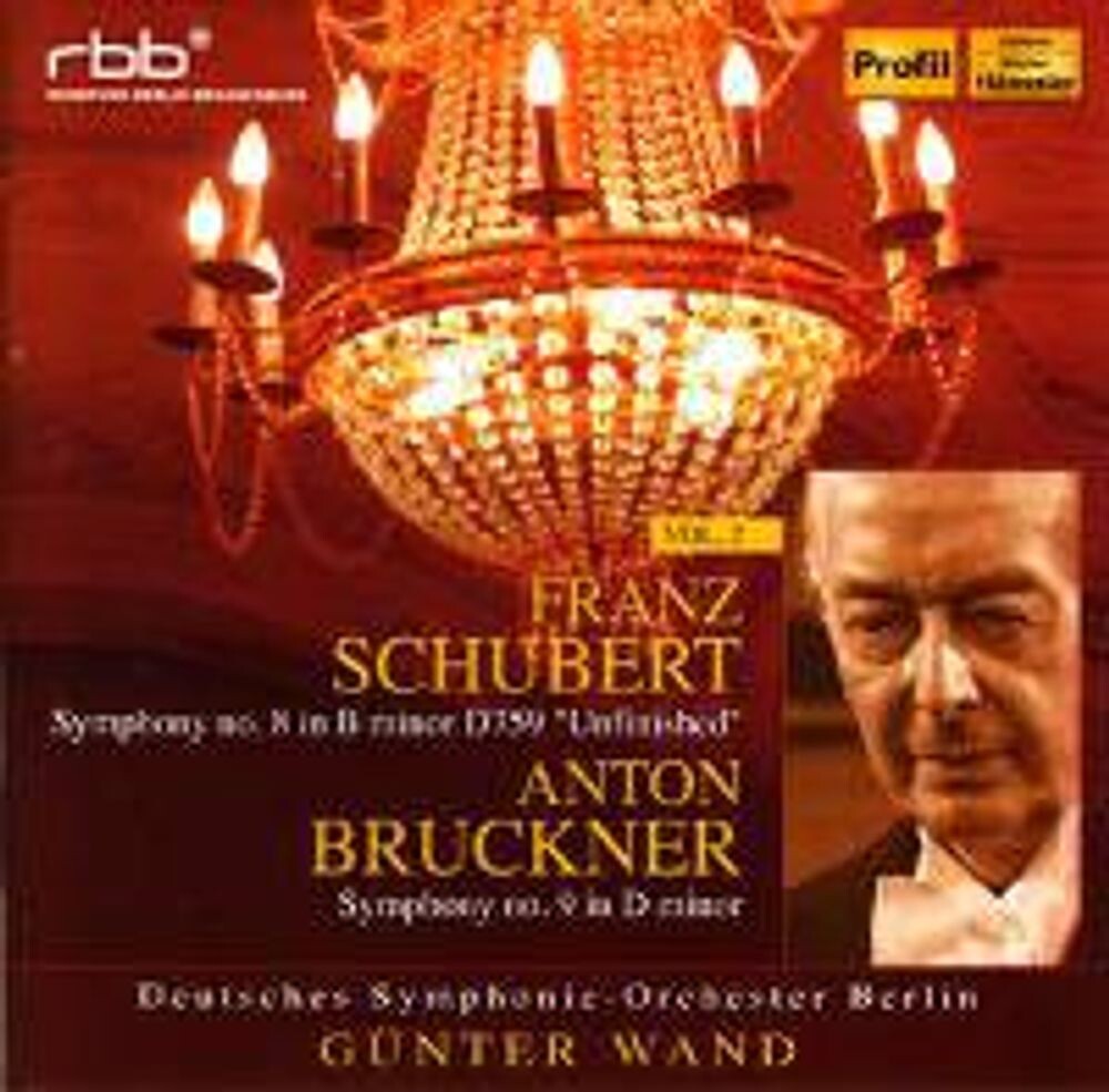 Диск CD Schubert: Symphony No. 8 "Unfinished" / Bruckner: Symphony No. 9 (Original Version) - Franz Schubert, Anton Bruckner, Günter Wand, Deutsches Symphonie-Orchester Berlin
Диск CD Schubert: Symphony No. 8 "Unfinished" / Bruckner: Symphony No. 9 (Original Version) - Franz Schubert, Anton Bruckner, Günter Wand, Deutsches Symphonie-Orchester Berlin