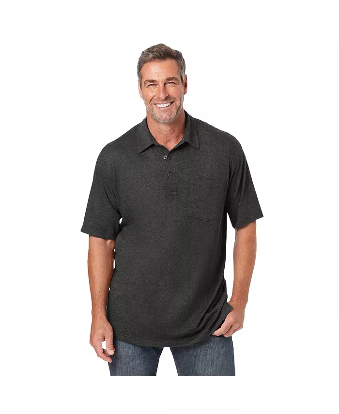 Плотная облегченная поло Big & Tall Shrink-Less KingSize, черный
Плотная облегченная поло Big & Tall Shrink-Less KingSize, черный