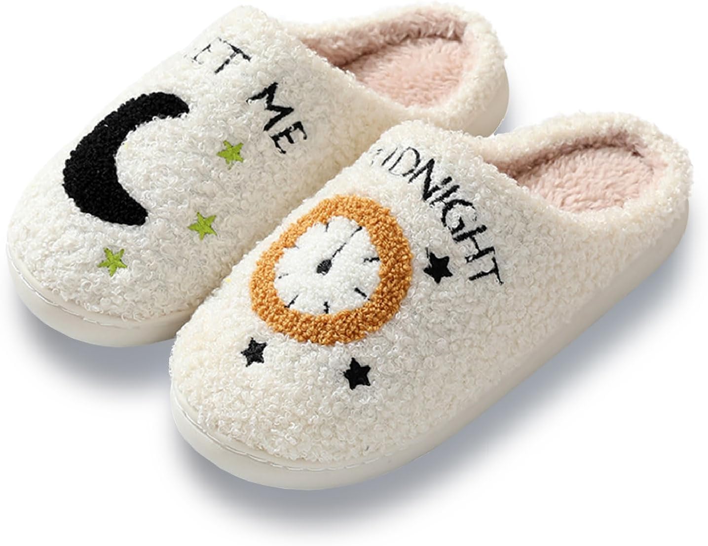 Рождественские тапочки Titype, милые праздничные тапочки, теплые домашние тапочки для женщин и мужчин, пушистые тапочки для улицы и дома, тапочки для спальни, домашняя обувь для дам, Midnight
Рождественские тапочки Titype, милые праздничные тапочки, теплые домашние тапочки для женщин и мужчин, пушистые тапочки для улицы и дома, тапочки для спальни, домашняя обувь для дам, Midnight