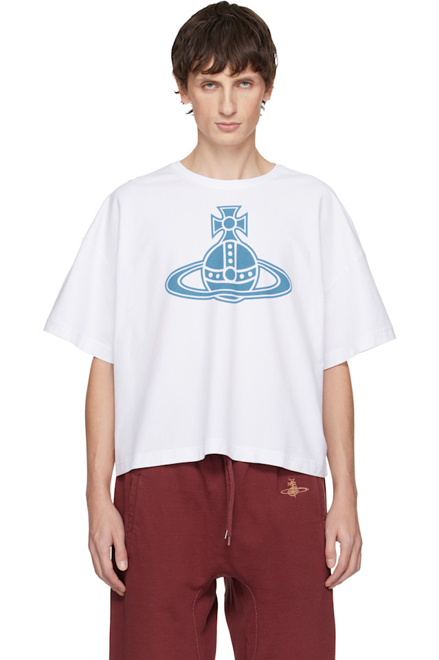 Футболка с изображением парижского шара Vivienne Westwood, белый
Футболка с изображением парижского шара Vivienne Westwood, белый