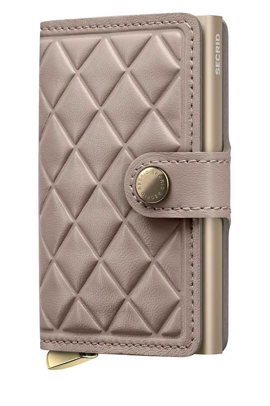 Кожаный кошелек с тиснением Diamond Secrid, серый
Кожаный кошелек с тиснением Diamond Secrid, серый