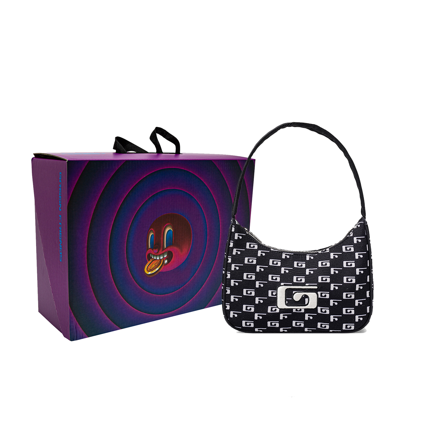 GF Нейлоновая женская сумка через плечо среднего размера коричневого и голубого цвета, Black Box
GF Нейлоновая женская сумка через плечо среднего размера коричневого и голубого цвета, Black Box