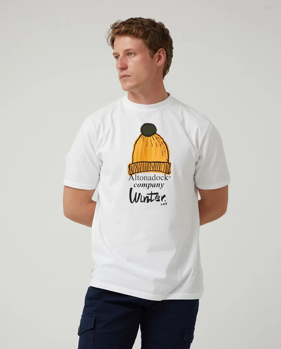 Мужская футболка с коротким рукавом и логотипом на боку Altonadock, белый
Мужская футболка с коротким рукавом и логотипом на боку Altonadock, белый