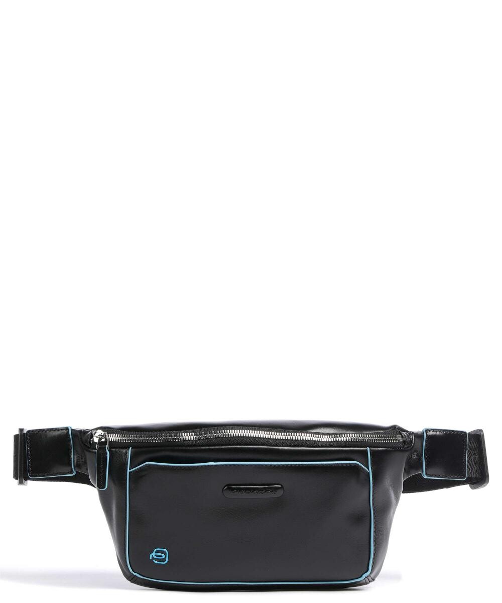 Синяя поясная сумка Square из зерненой яловой кожи Piquadro, черный
Синяя поясная сумка Square из зерненой яловой кожи Piquadro, черный