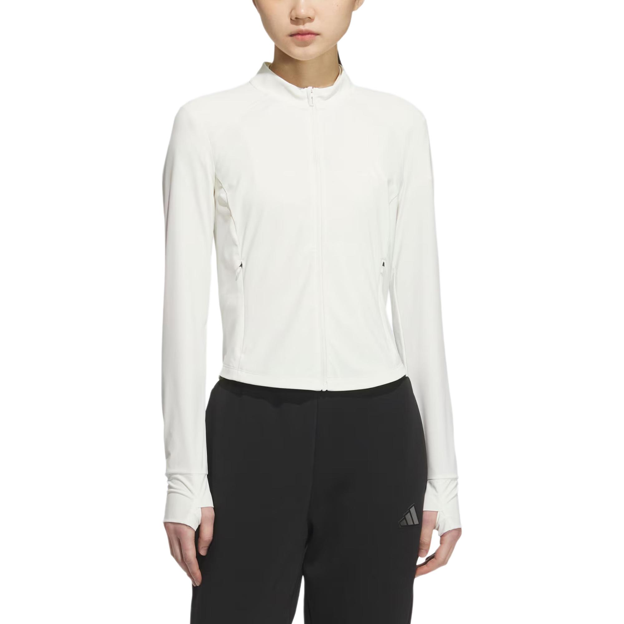 Adidas Женская куртка из технологичного трикотажа Нефритово-белая, Jade White
Adidas Женская куртка из технологичного трикотажа Нефритово-белая, Jade White