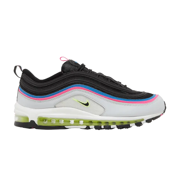 Кроссовки Nike Air Max 97 'Black Neon', черный
Кроссовки Nike Air Max 97 'Black Neon', черный