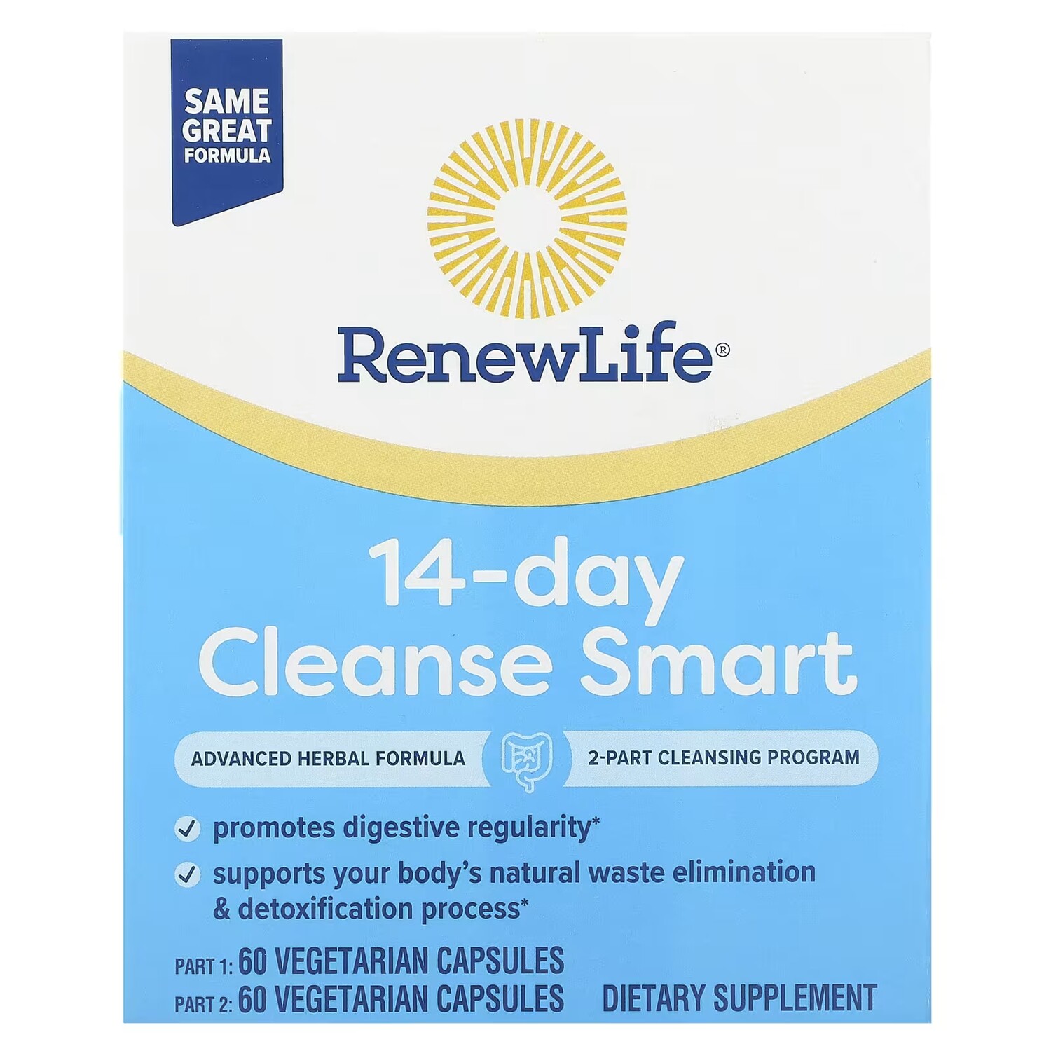 Вегетарианские капсулы 14-Day Cleanse Smart 2 флакона по 60 капсул
Вегетарианские капсулы 14-Day Cleanse Smart 2 флакона по 60 капсул