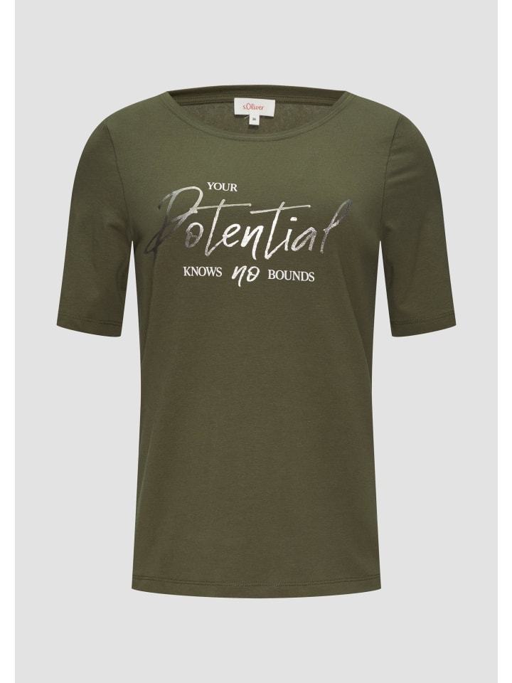 Футболка цвета 79D3_оливково-зеленый s.Oliver
Футболка цвета 79D3_оливково-зеленый s.Oliver