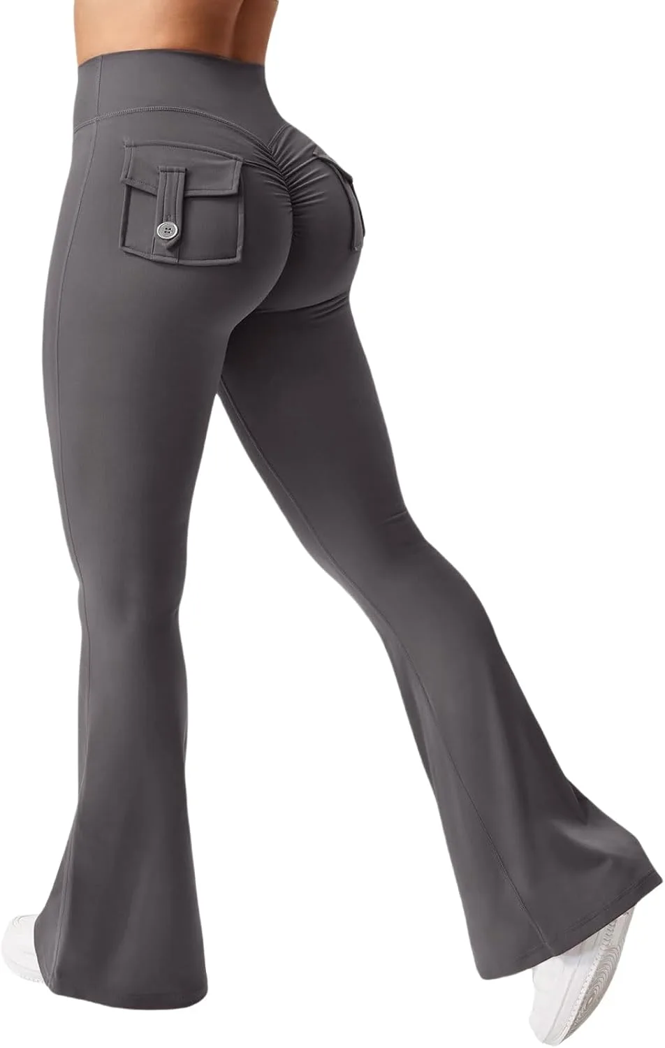 Женские леггинсы Flare Leggings с карманами, высокие, без переднего шва KVOTUU
Женские леггинсы Flare Leggings с карманами, высокие, без переднего шва KVOTUU
