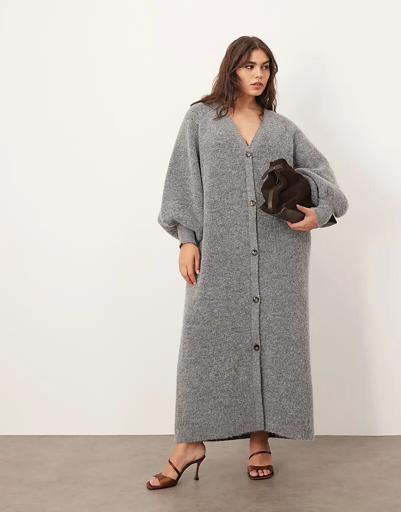 Платье миди ARRANGE Curve с рукавами-фонариками и пуговицами серого цвета
Платье миди ARRANGE Curve с рукавами-фонариками и пуговицами серого цвета