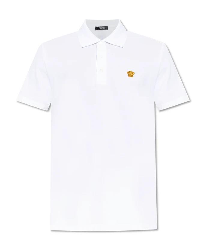 Поло с логотипом Versace, белый
Поло с логотипом Versace, белый