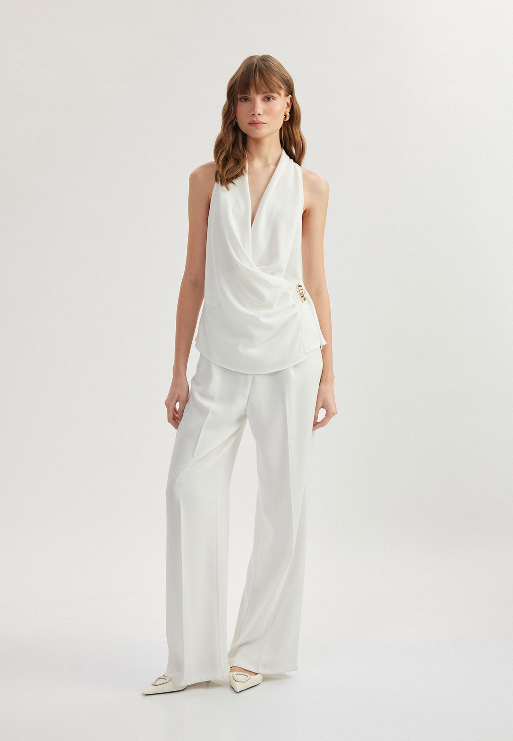 Блуза SLEEVELESS - Top Koton, кремовый
Блуза SLEEVELESS - Top Koton, кремовый