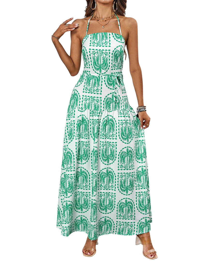 Платье макси DELI.S DELI S, зеленый 
Платье макси DELI.S DELI S, зеленый