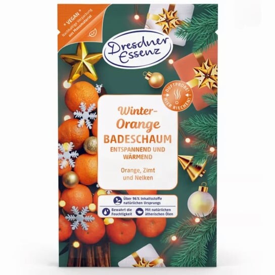 Пена для ванн, зимний апельсин, 60 г Dresdner Essenz
Пена для ванн, зимний апельсин, 60 г Dresdner Essenz