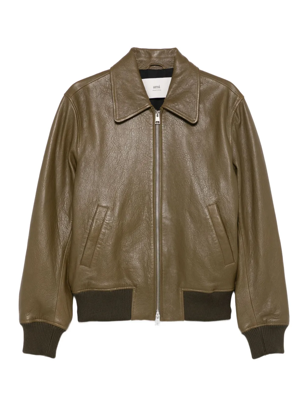 Куртка с отделкой в рубчик Ami Paris, коричневый
Куртка с отделкой в рубчик Ami Paris, коричневый