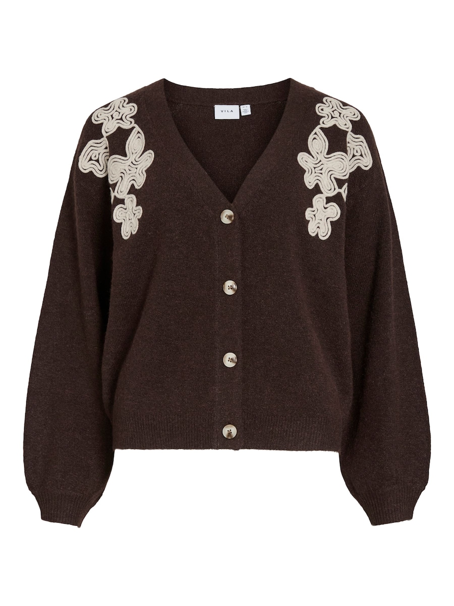 Вязаный кардиган VILA VISEBORA, коричневый
Вязаный кардиган VILA VISEBORA, коричневый