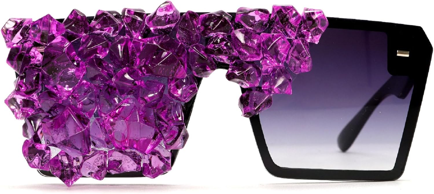 Черные солнцезащитные очки с плоской верхней частью для женщин, солнцезащитные очки со стразами, женские очки для вечеринок с бриллиантами, разноцветные хрустальные очки mincl, Purple Black
Черные солнцезащитные очки с плоской верхней частью для женщин, солнцезащитные очки со стразами, женские очки для вечеринок с бриллиантами, разноцветные хрустальные очки mincl, Purple Black